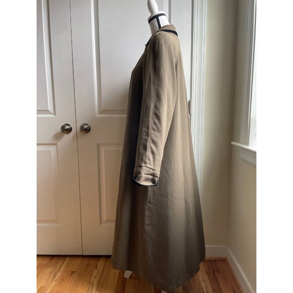 Fleet Street Vintage Tan Coat Dress - Size 8 - Picture 2 of 9